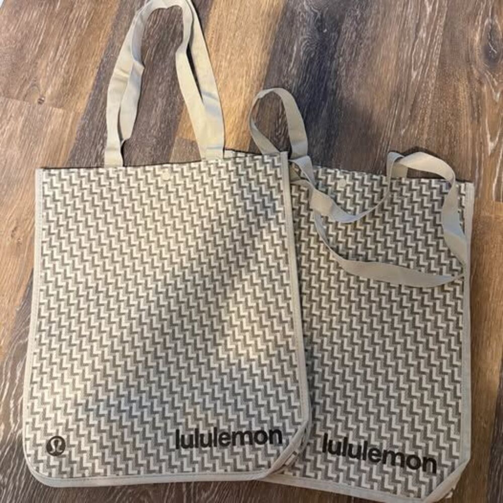 Lululemon Reusable Shopping Tote Bags